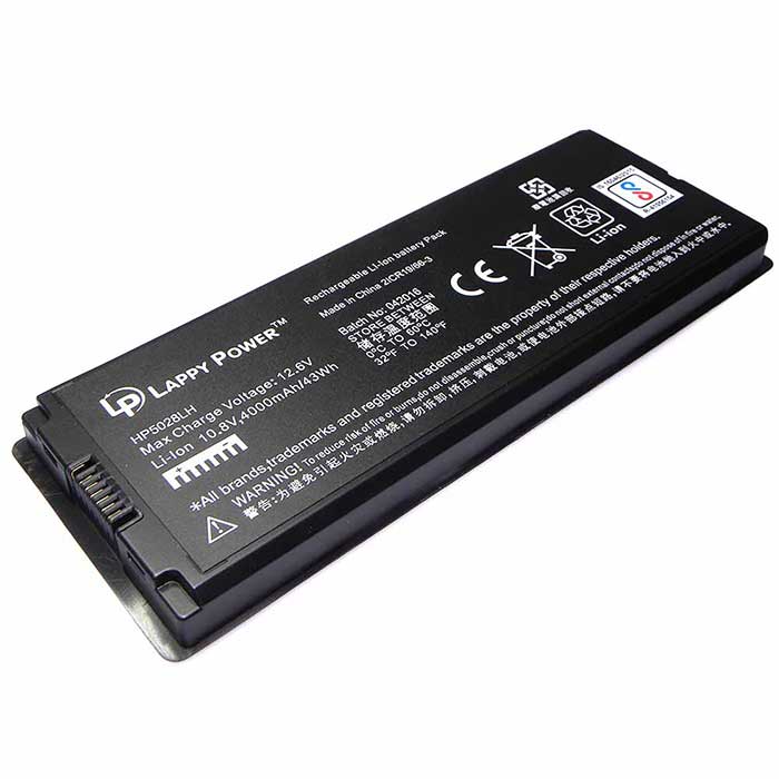 Laptop Battery For Pro 13 A1185 6 Cell Black