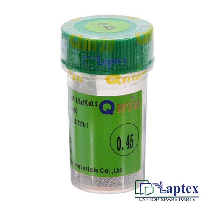 BGA Balls 0.45mm Lead Free Solder Qwin