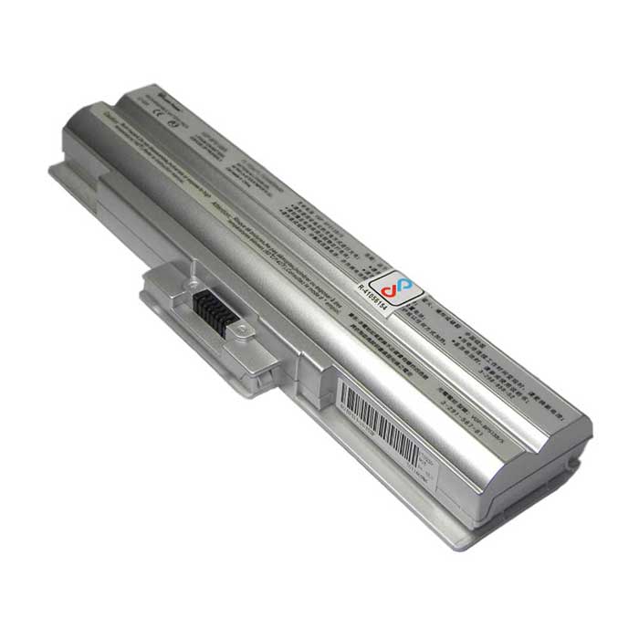 Laptop Battery For Sony Vaio VGP-BPS13-Q 6 Cell Silver