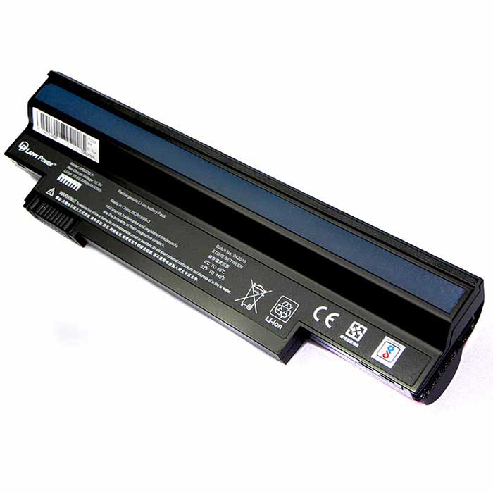 Laptop Battery For Acer Aspire One 532h 2588 Black 6 Cell