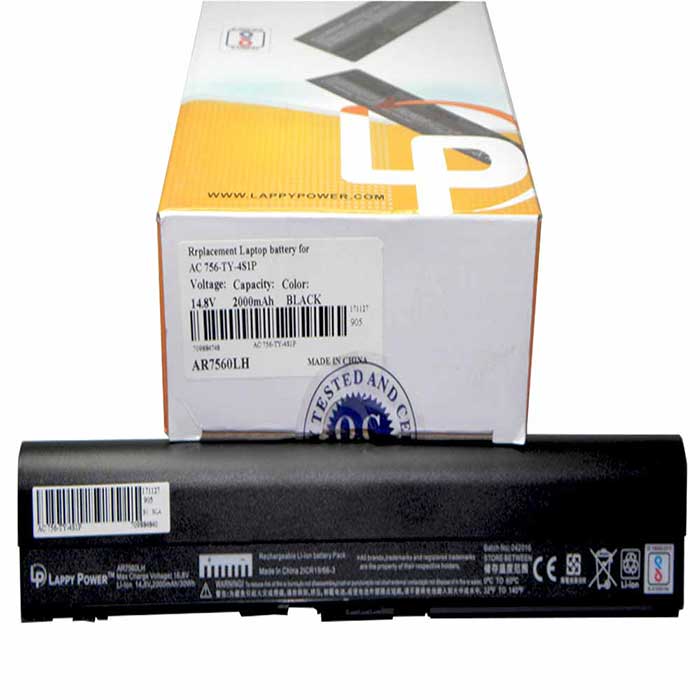 Laptop Battery For Acer Aspire One 756 6 Cell