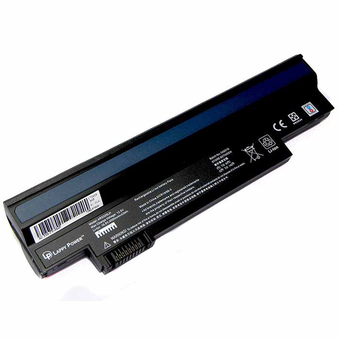 Laptop Battery For Acer Aspire One 532h 2268 Black 6 Cell