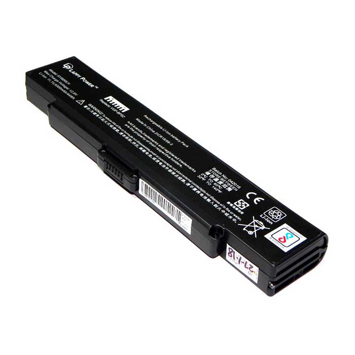 Laptop Battery For Sony Vaio VGP-BPL2 6 Cell Black