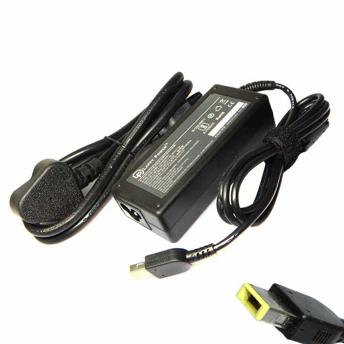 Laptop Adapter For Lenovo 20V 3.25A 65 Watt USB Yellow Pin