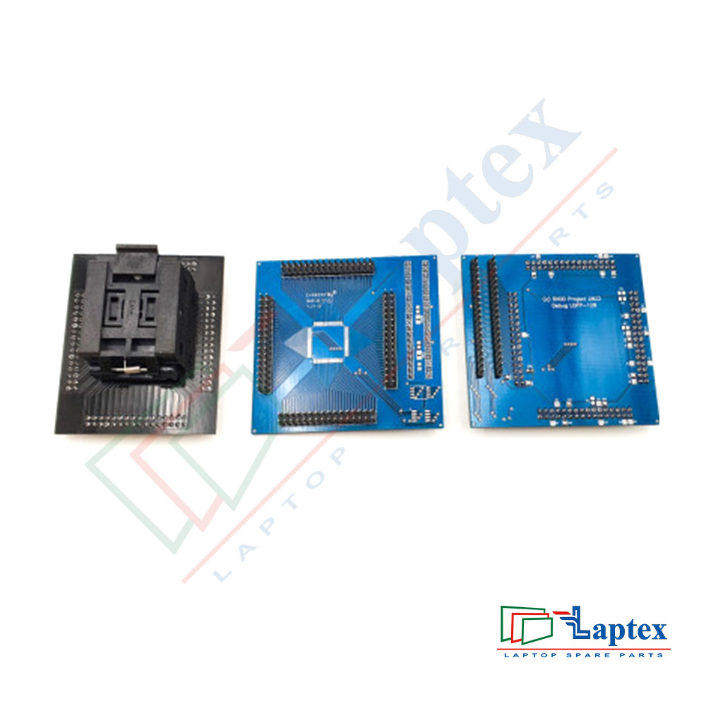 Debug ZIF Socket IO ITE ENE NUVOTON TQFP-128P QFP128 For SVOD4 SVOD3 Programmer